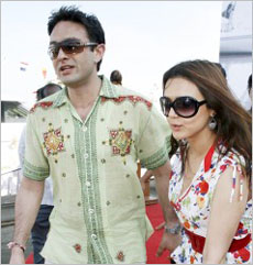 Preity with Ness
